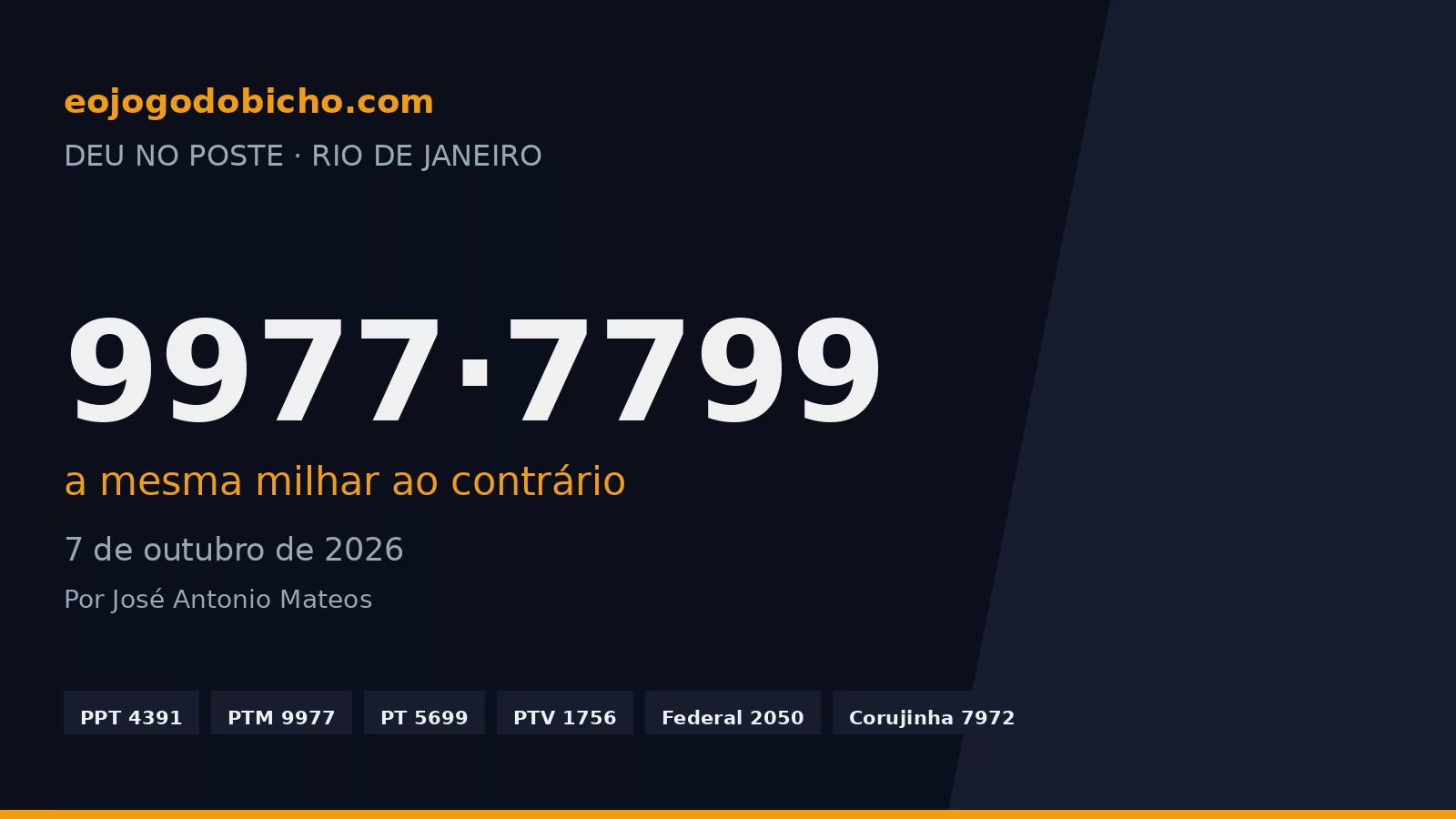 Deu no Poste de 07/10: o Galo abriu o dia com o 2050