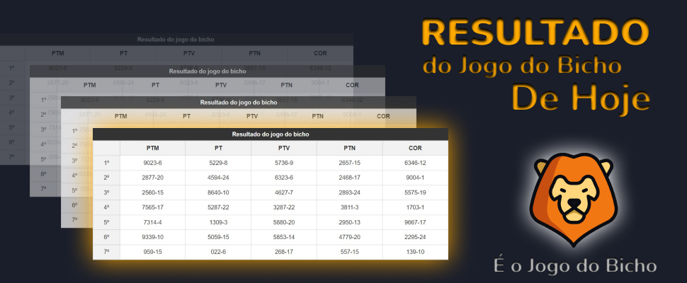 resultado do jogo do bicho